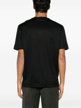 Emporio Armani ASV logo embroidery T-shirt