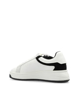 EMPORIO ARMANI EXCLUSIVE Emporio Armani Leather sneakers with suede details and eagle plaque