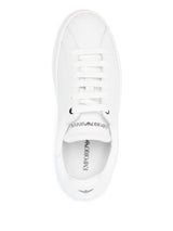 EMPORIO ARMANI EXCLUSIVE Emporio Armani Leather sneakers with logo