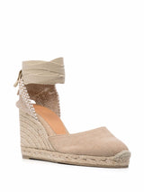Castañer Castaner Flat shoes Beige