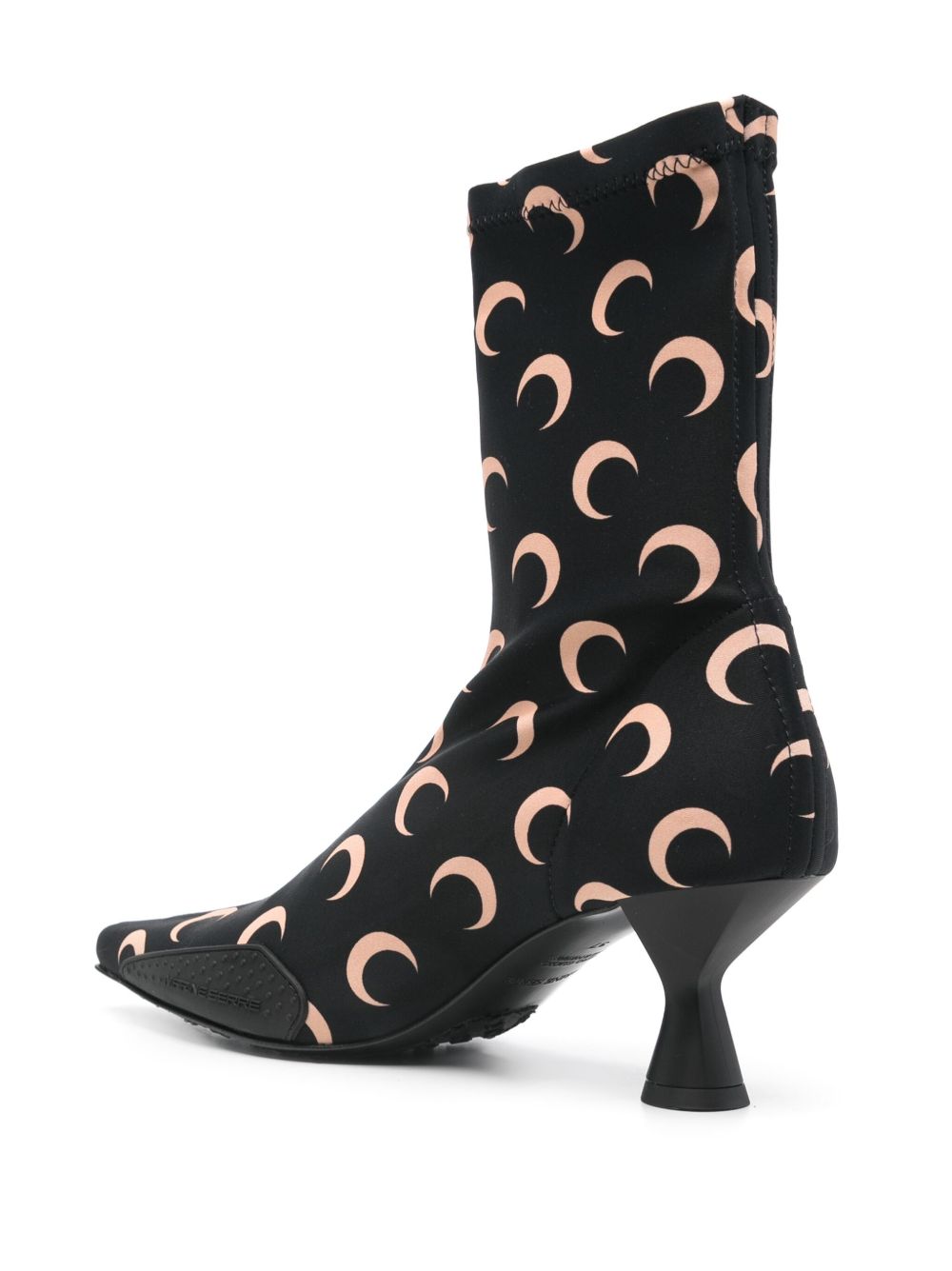 Marine Serre 60mm moon-printed jersey boots