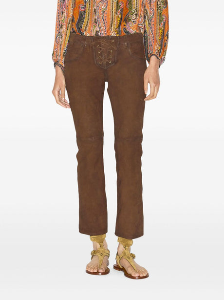 Isabel Marant Trousers Brown