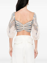 Zimmermann Zimmerman pleated design top
