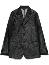 Comme Des Garcons Chiffon blazer