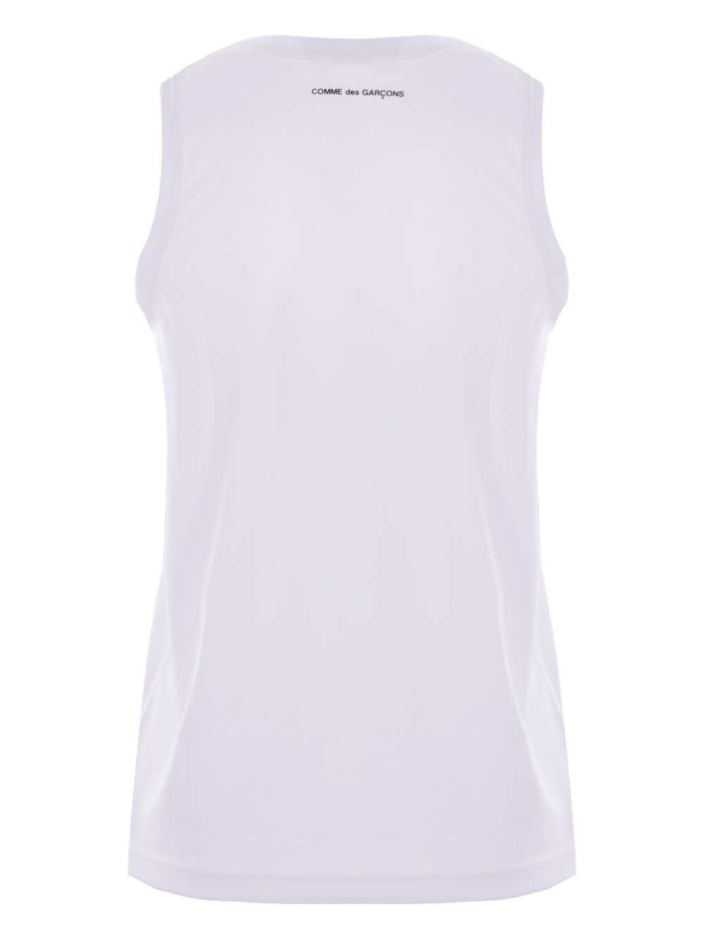 Comme Des Garcons Branded sleeveless t-shirt