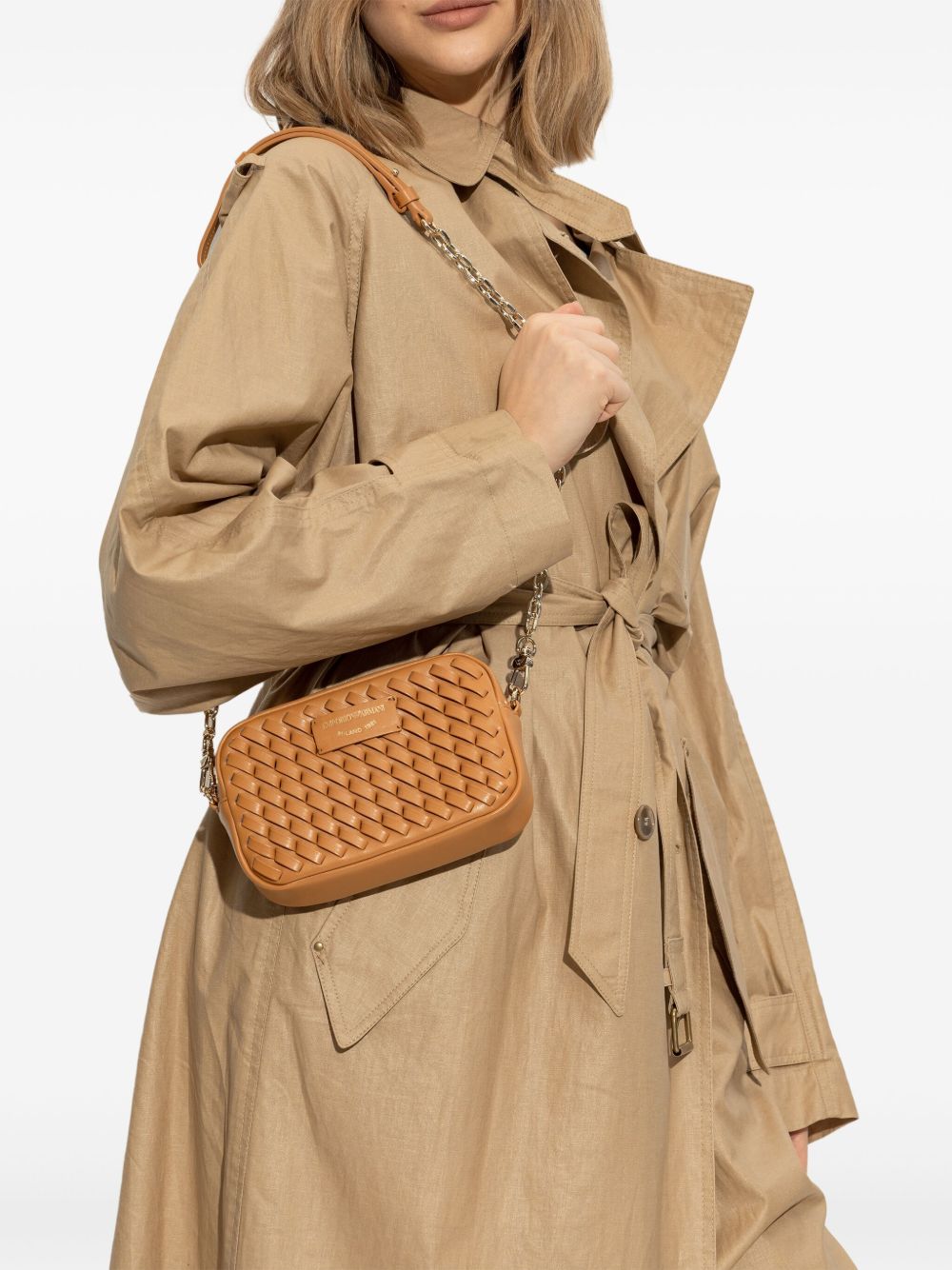 EMPORIO ARMANI EXCLUSIVE Emporio Armani leather shoulder bag