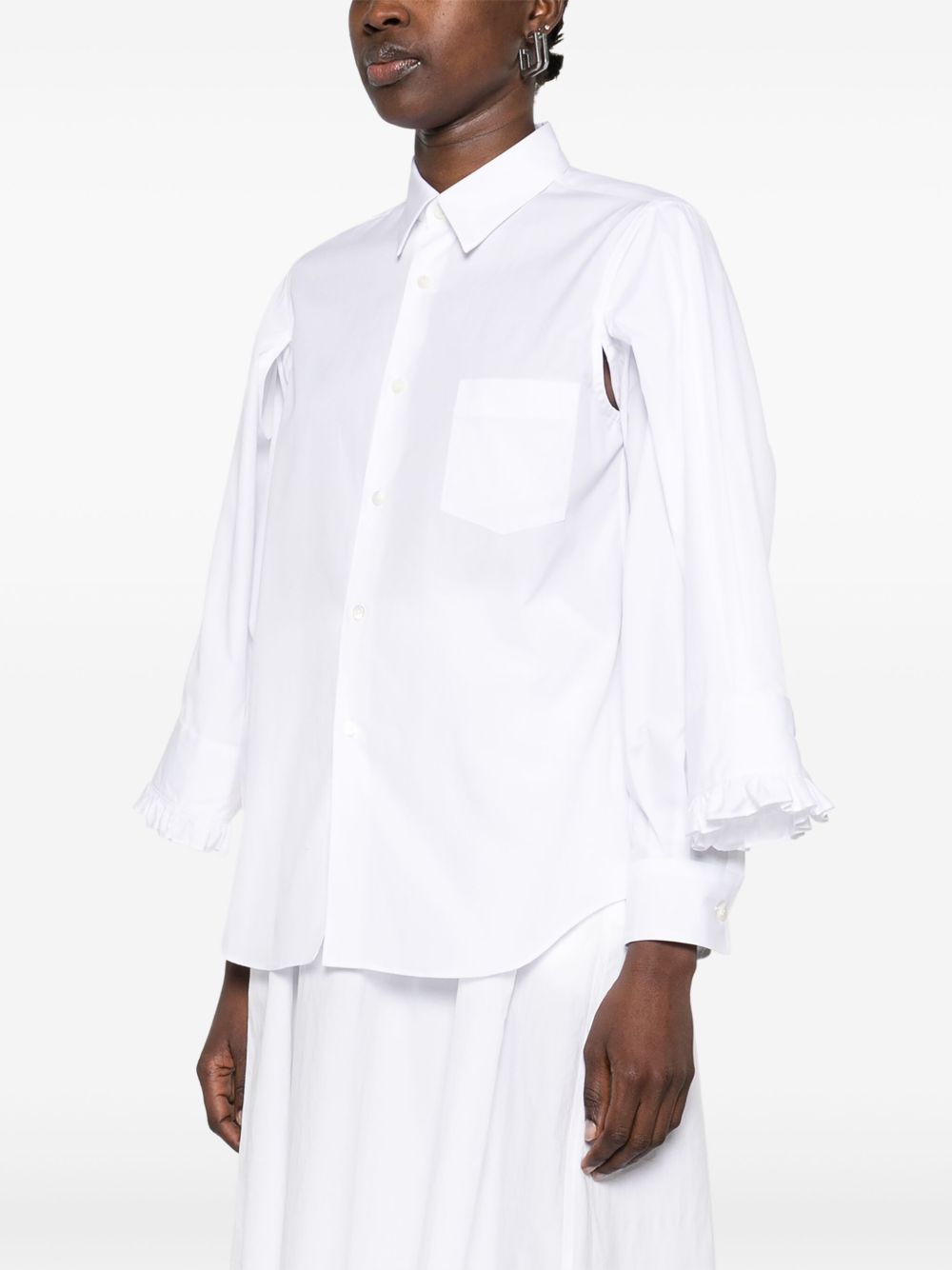 Comme Comme Shirts White