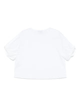 Emporio Armani twist-detailed blouse