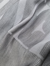 Emporio Armani Logo cotton blend scarf