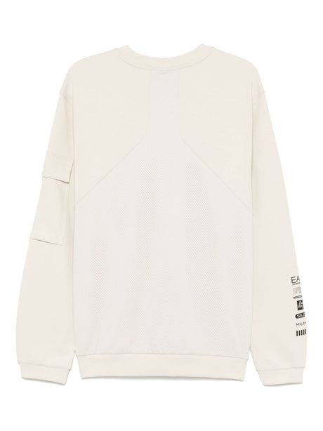 EA7 Sweaters Beige