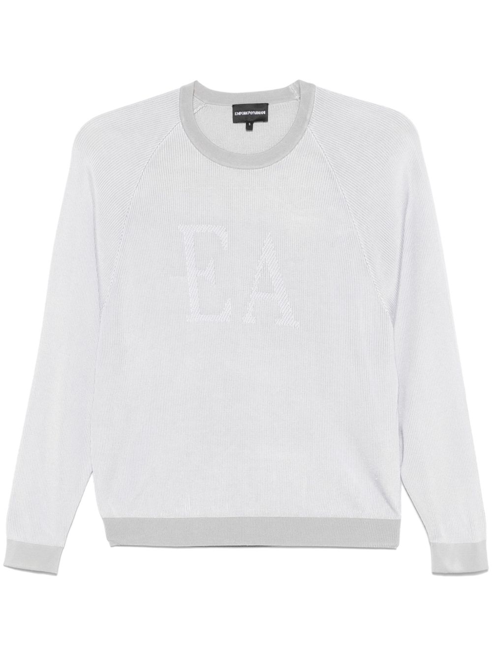 Emporio Armani Jacquard Logo Sweater