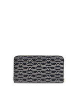 Emporio Armani Allover logo continental wallet