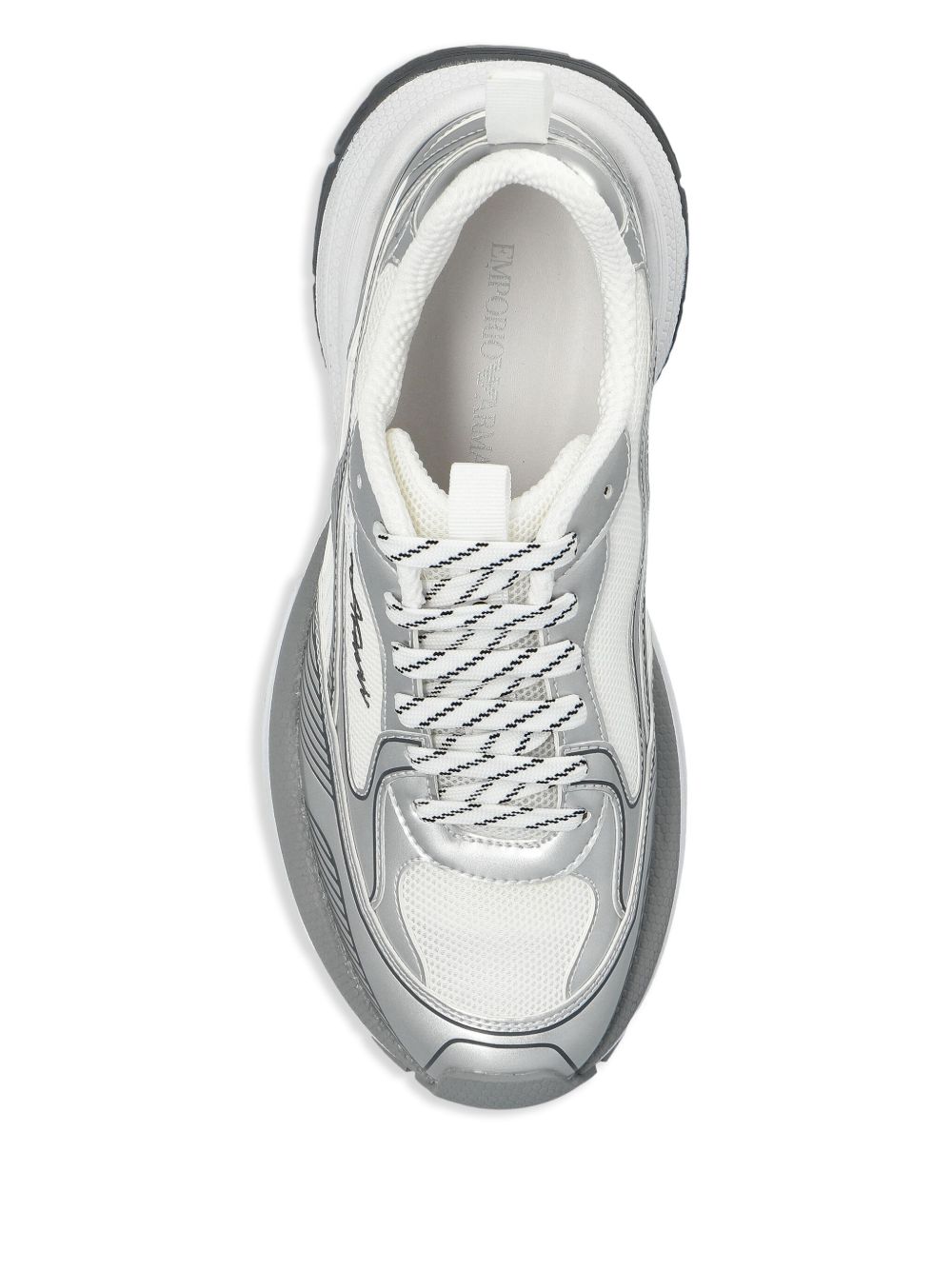 EMPORIO ARMANI EXCLUSIVE Emporio Armani logo-embossed sneakers