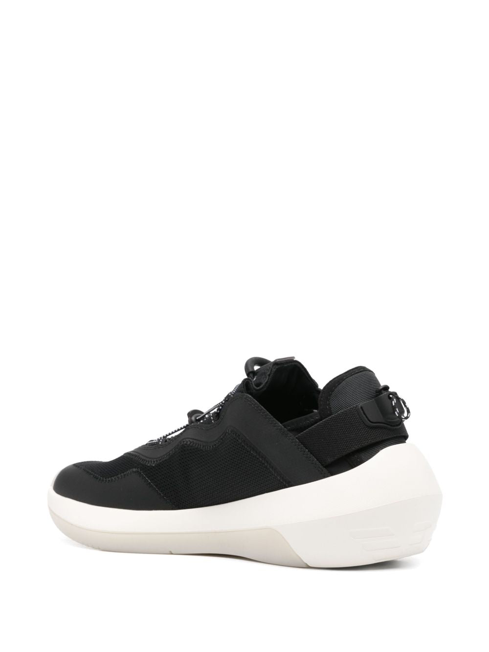 Emporio Armani chunky rubber sole sneakers