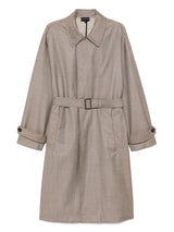 Emporio Armani virgin-wool trench coat