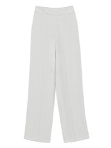 Emporio Armani herringbone-jacquard trousers