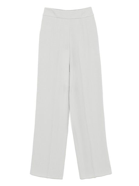 Emporio Armani herringbone-jacquard trousers