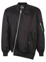 Comme Des Garcons Reversible asymmetric bomber jacket.