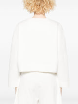 Emporio Armani Double jersey sweatshirt with EA logo embroidery