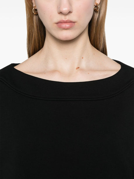 Emporio Armani logo embossed sweatshirt