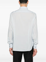 Emporio Armani Shirts Clear Blue