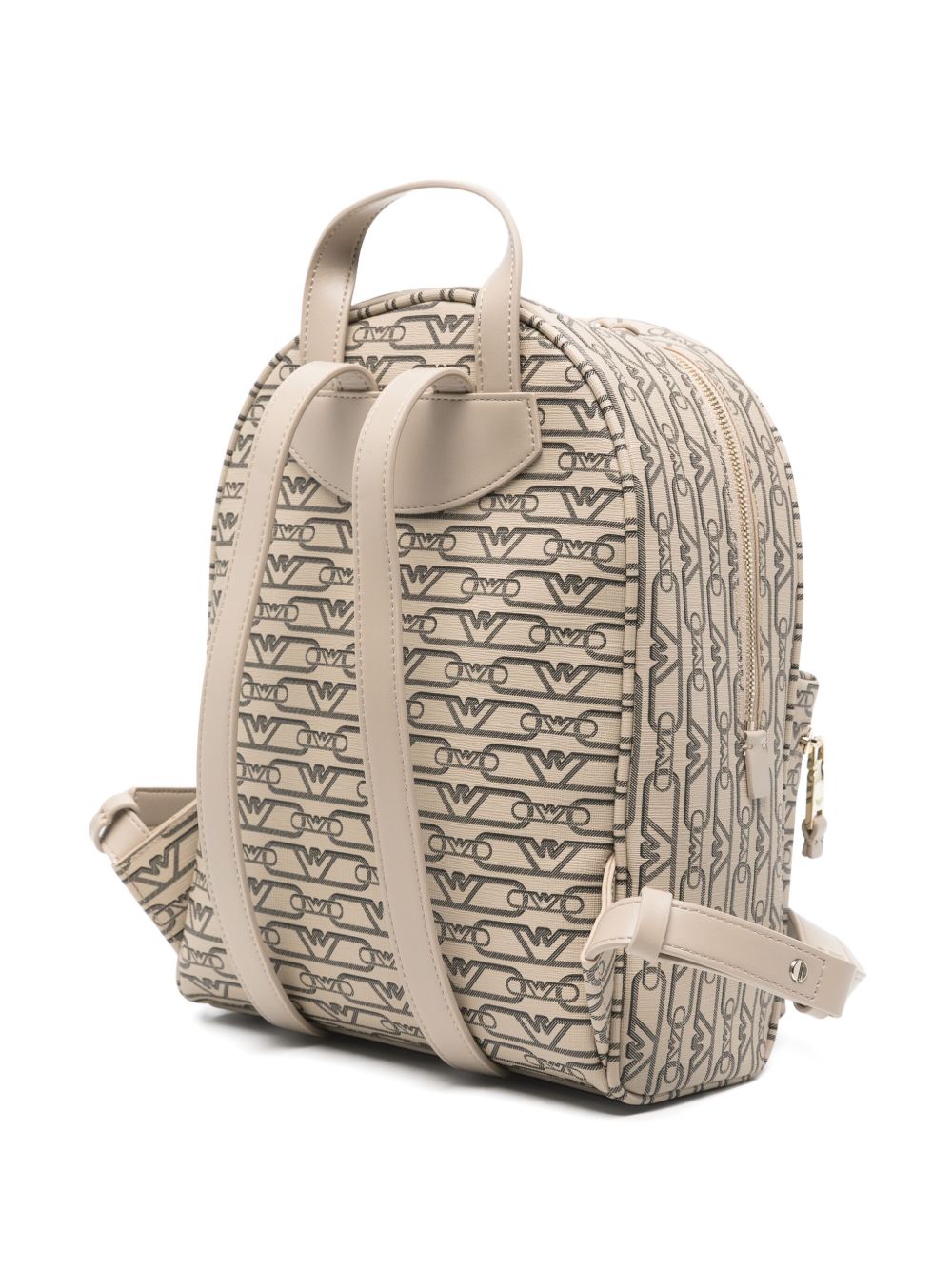Emporio Armani Mini backpack with monogram print