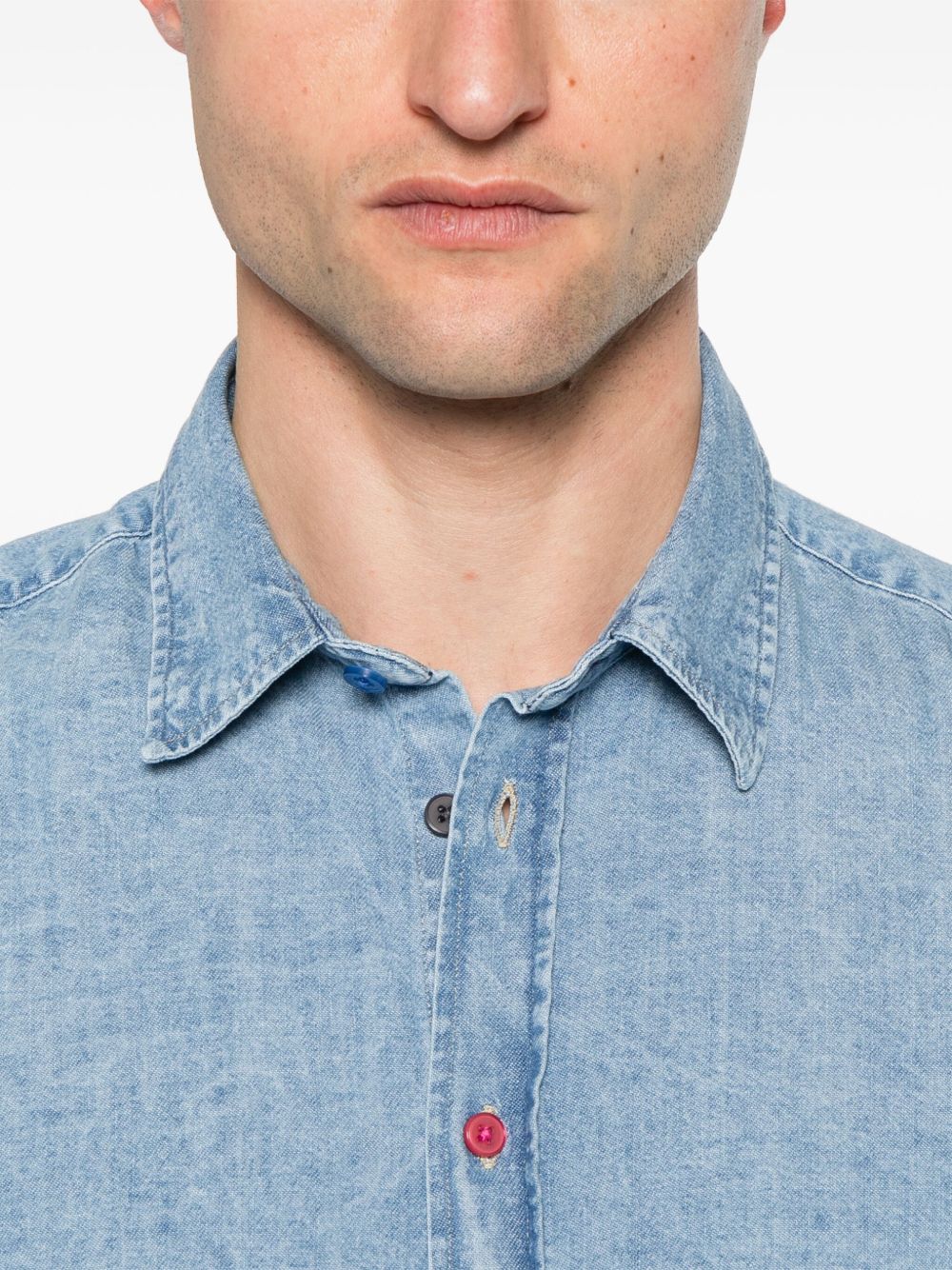 PS By Paul Smith Shirts Clear Blue