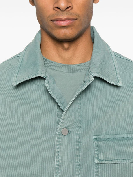 Emporio Armani Jackets Clear Blue