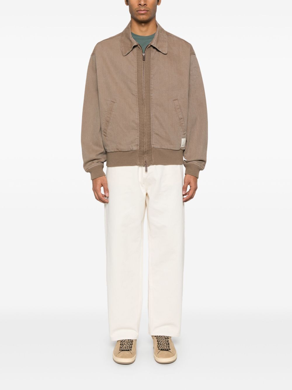 Emporio Armani Coats Brown