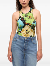 Ganni floral-print Bodysuit