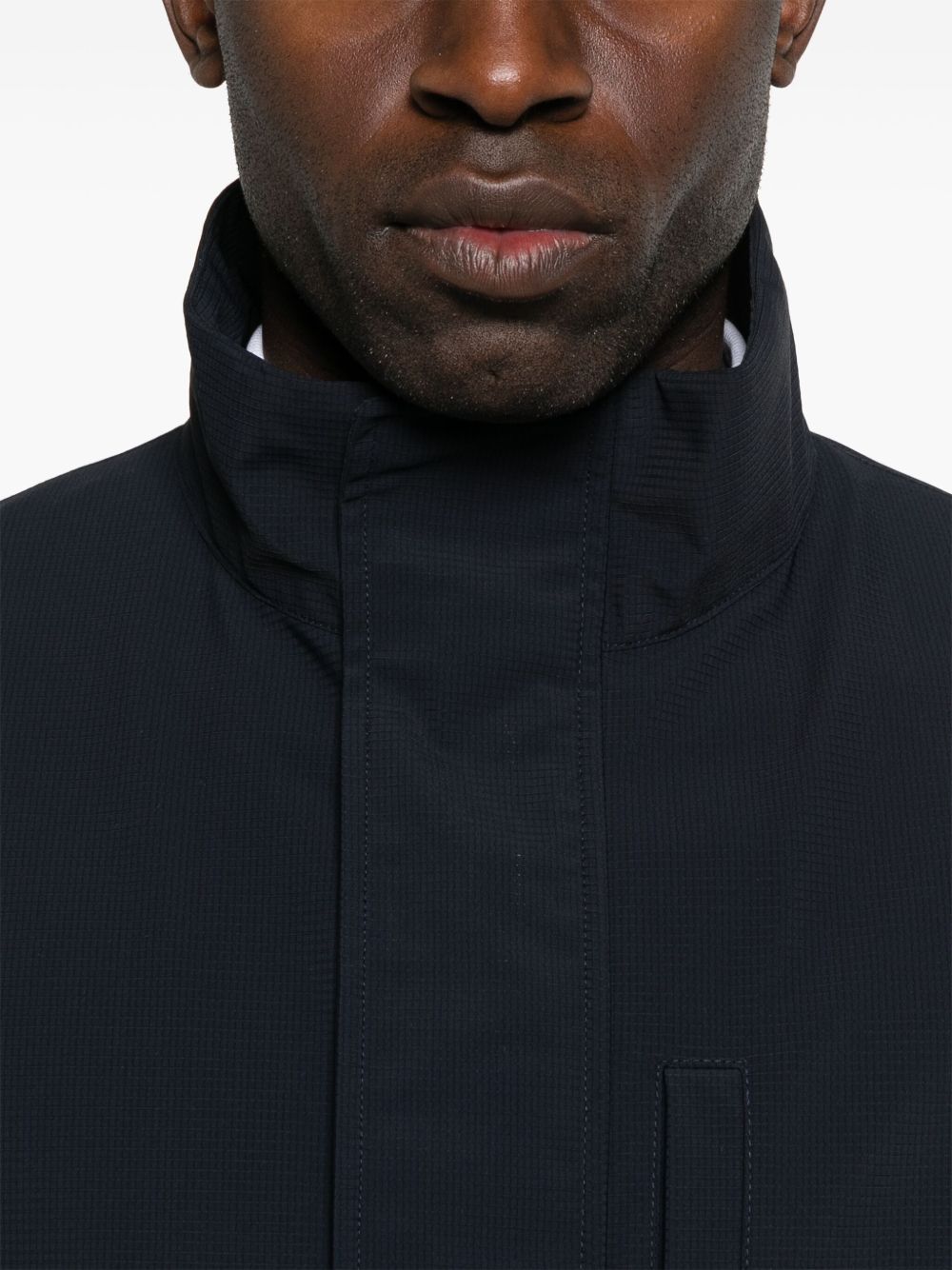 EMPORIO ARMANI CAPSULE Coats Blue