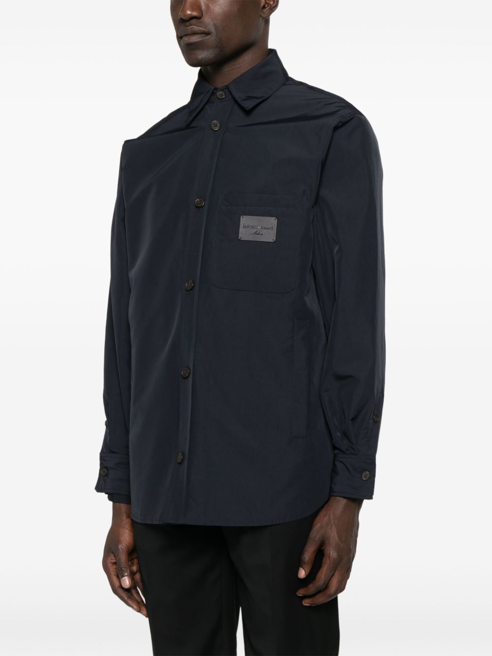 Emporio Armani Shirts Blue