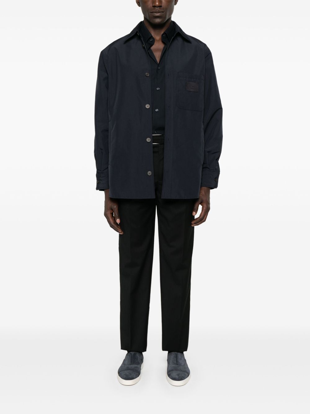 Emporio Armani Shirts Blue