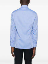 Emporio Armani Shirts Clear Blue