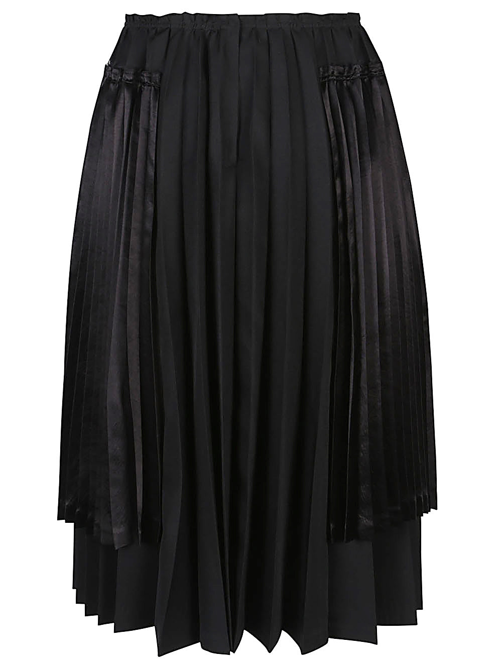 Comme Des Garcons Pleated midi skirt