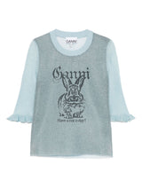 Ganni Bunny-detail top