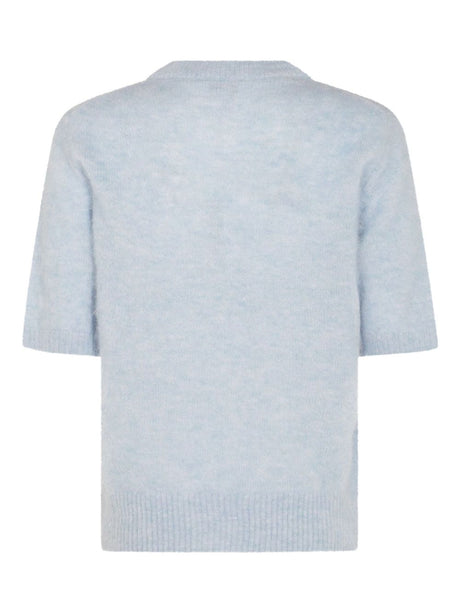 GANNI Sweaters Clear Blue