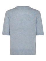GANNI Sweaters Clear Blue