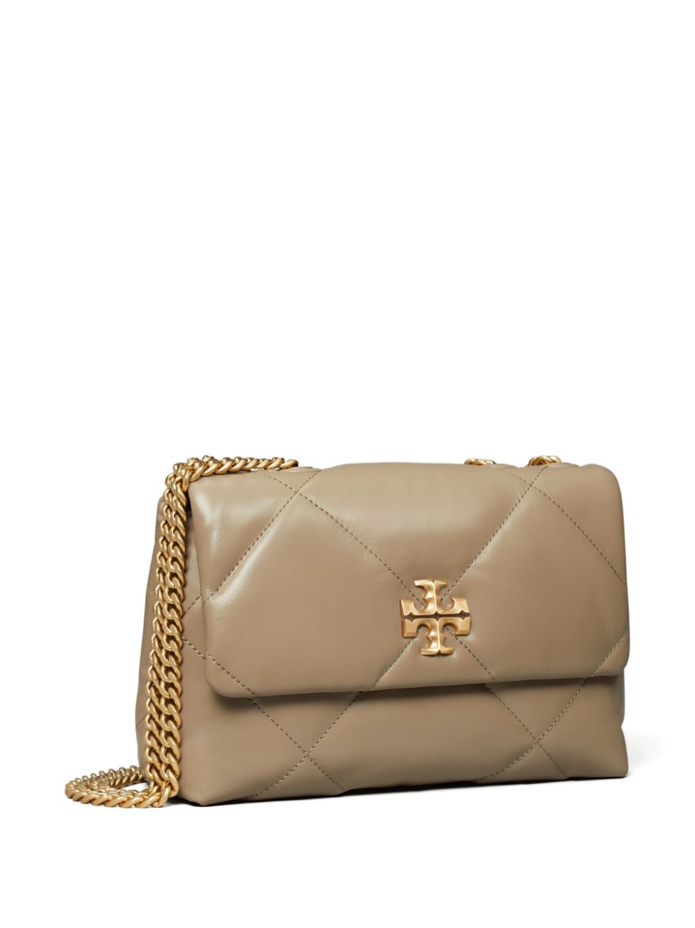 Tory Burch Kira Diamond small leather shoulder bag