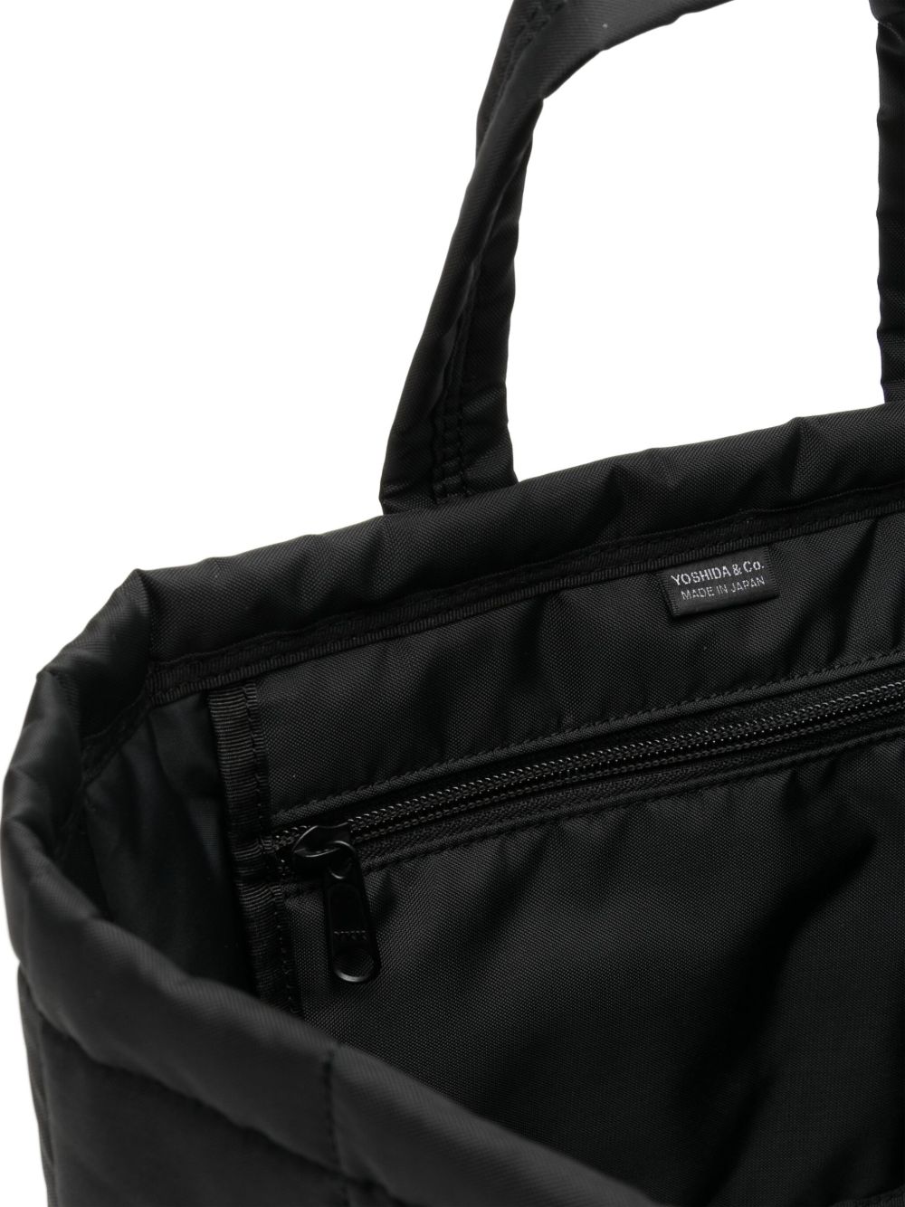 Comme Des Garcons panelled tote bag