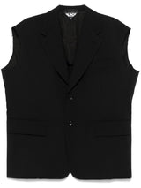 Comme Des Garcons Sleeveless blazer