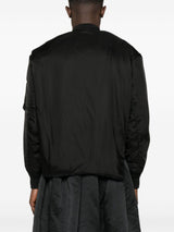 Comme Des Garcons Reversible asymmetric bomber jacket.