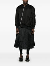 Comme Des Garcons Reversible asymmetric bomber jacket.