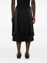 Comme Des Garcons Pleated midi skirt