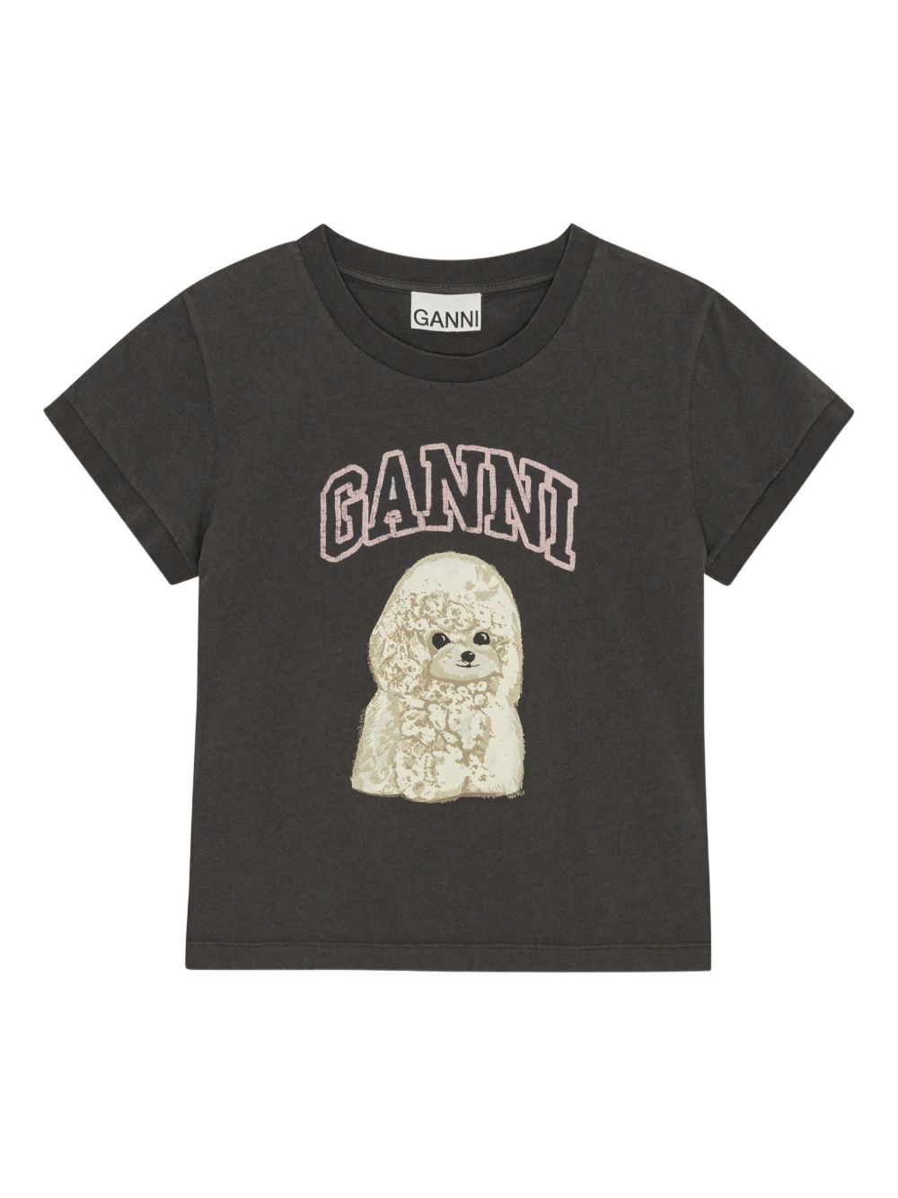 GANNI T-shirts and Polos Grey