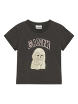 GANNI T-shirts and Polos Grey