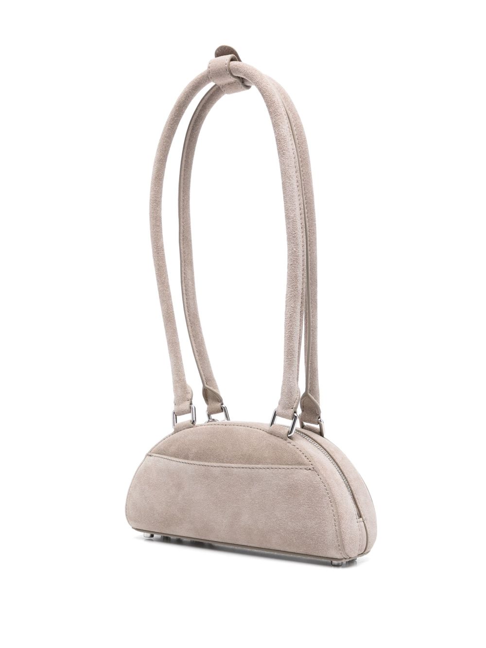 Self-Portrait Suede mini shoulder bag