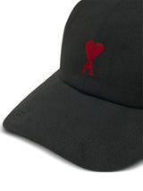 Ami Paris Ami De Coeur cotton baseball cap