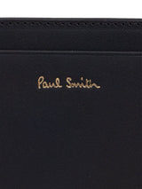 Paul Smith Signature Stripe leather card case