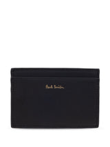 Paul Smith Signature Stripe leather card case